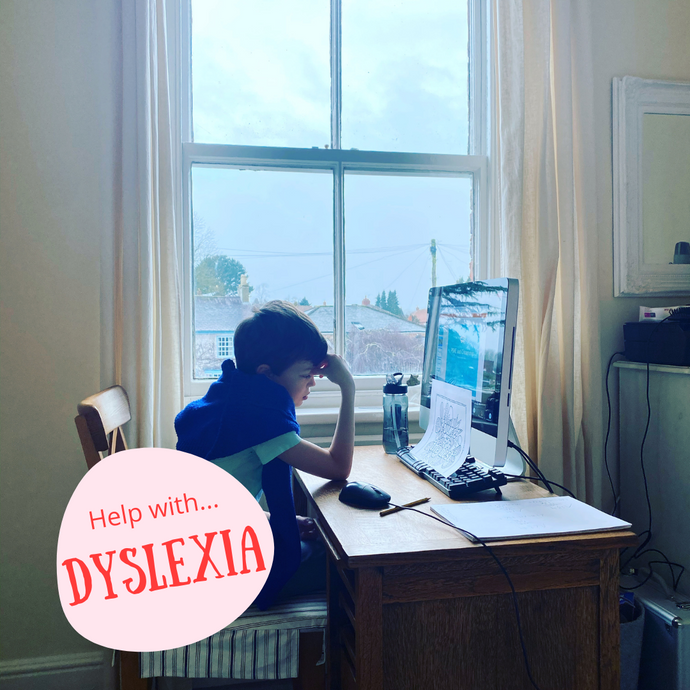 Our son and his dyslexia.
