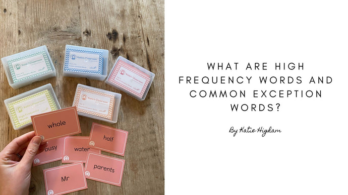 What are High Frequency Words and Common Exception Words?