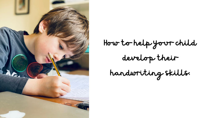 How to help your child develop their handwriting skills!