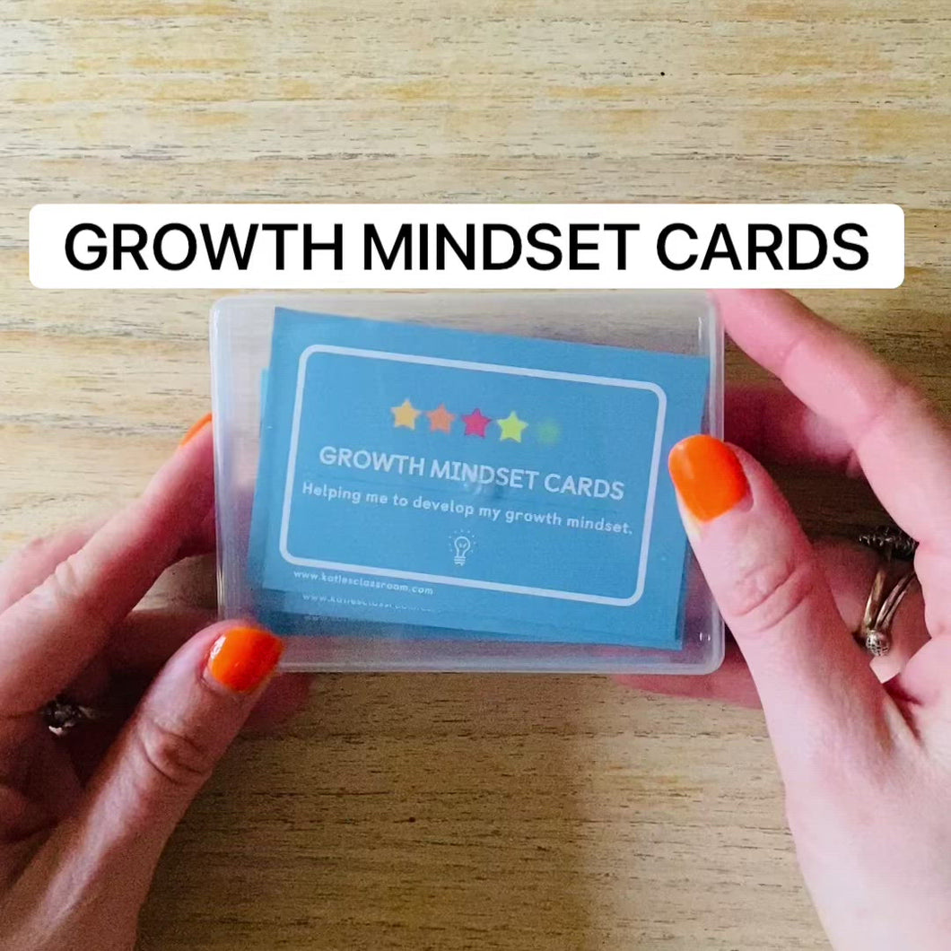 Growth Mindset Cards (Adult)