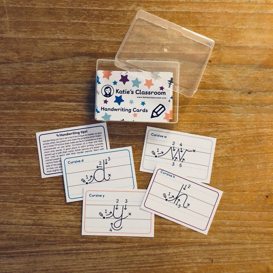 Handwriting Cards