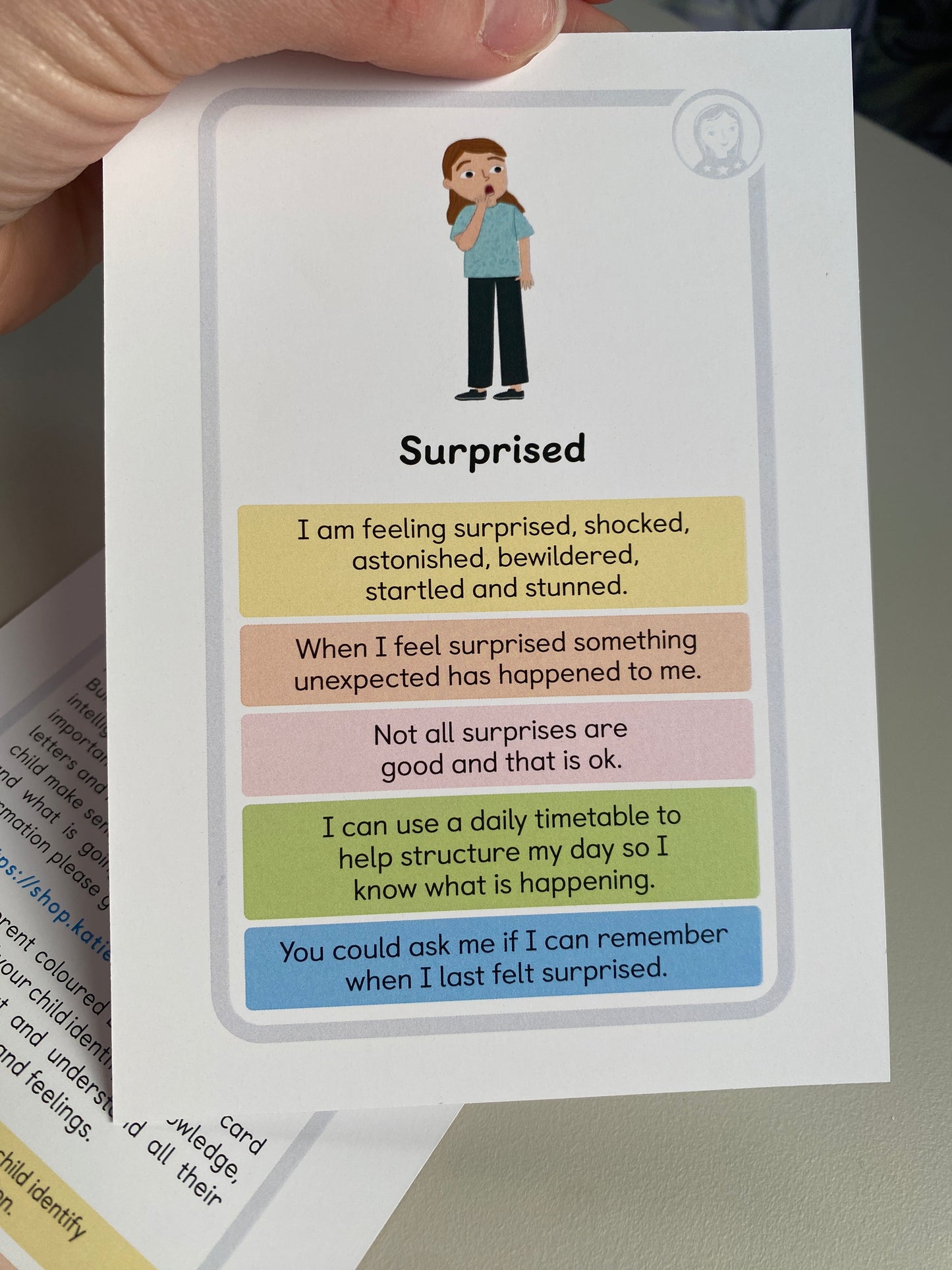 Understanding My Emotions Cards