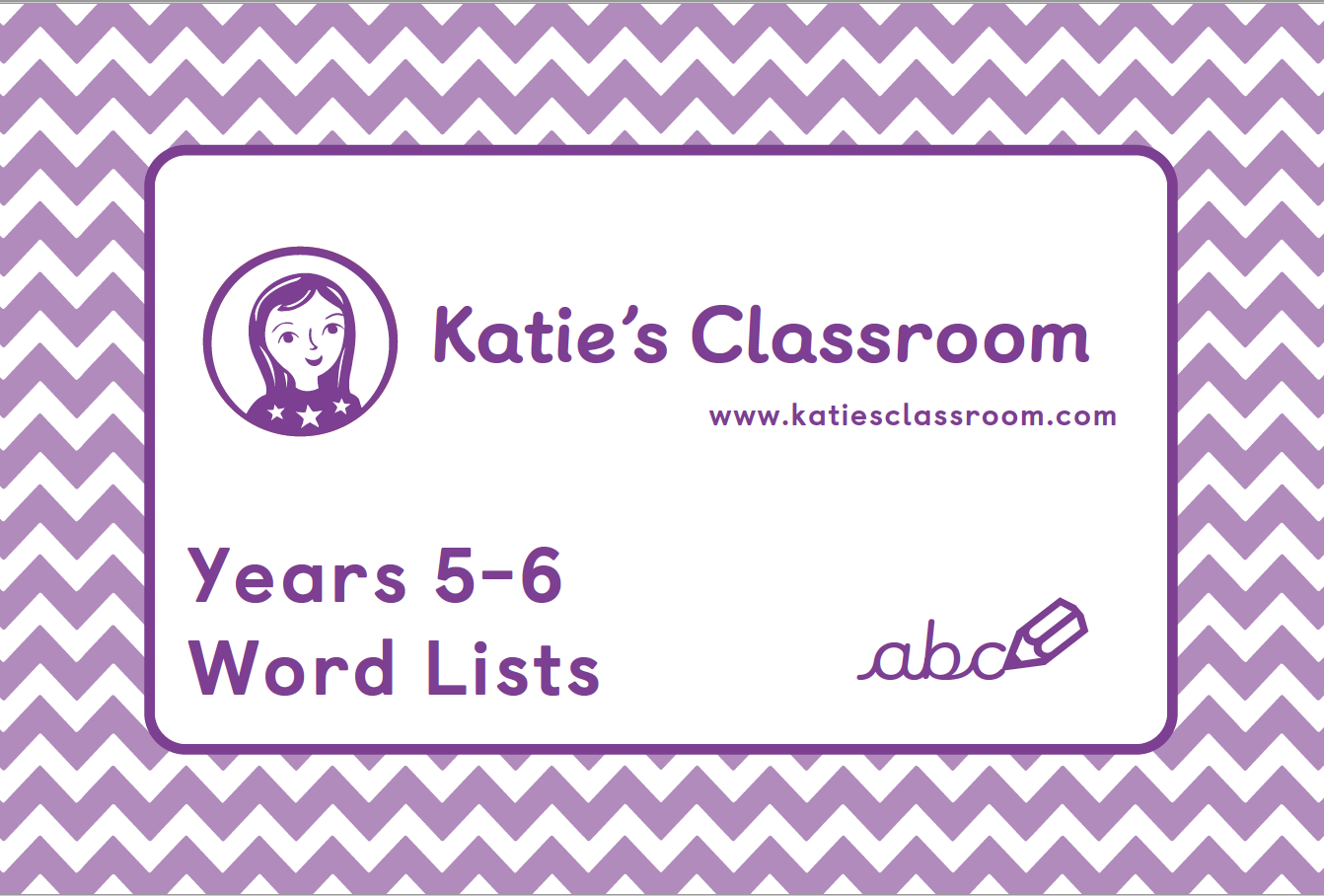 Years 5-6 Word Lists