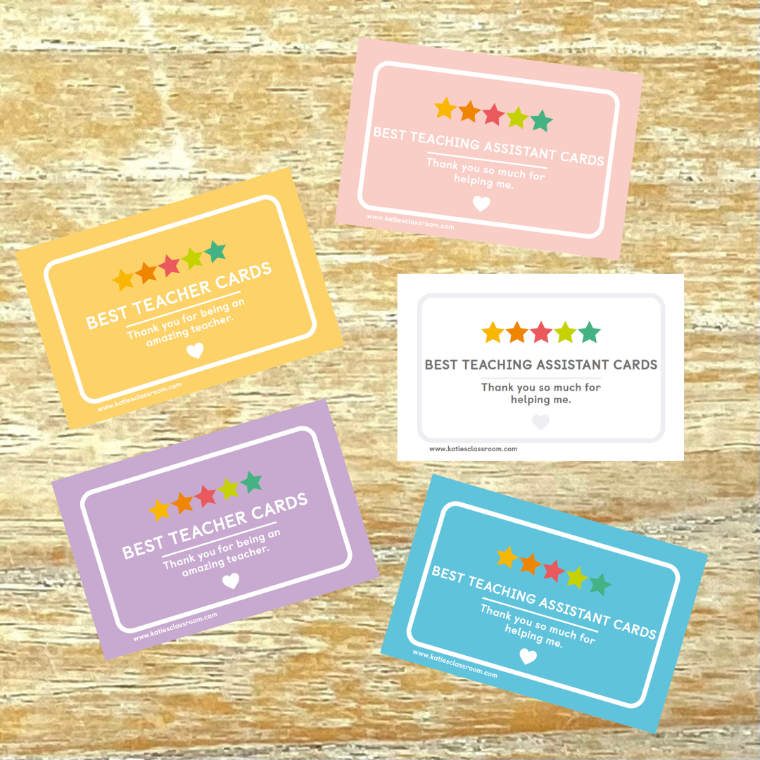 Teacher Cards Bundle